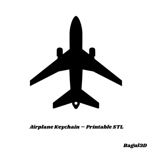 Airplane Keychain