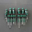 20181023-_DSC8178.jpg Tool Holder for 18pcs Screwdriver Set 059 I for screws or peg board