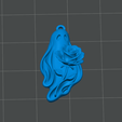 Screenshot-2026-07-04-171904.png Ghost Rose Charm STL | Halloween Ghost Pendant | Phone Charm | Keychain | Bag Charm | 3D Printable
