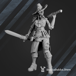 aDakka.Store Download file Oralia van Halen the Witch Hunter • Model to 3D print, DakkaDakkaStore