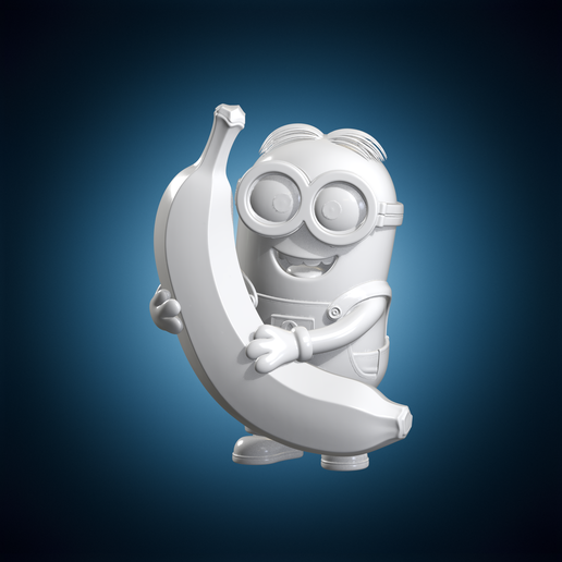 Banana Minion 3D Print Model
