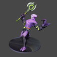 untitled.png Faceless void from Dota2 Printable 3D model
