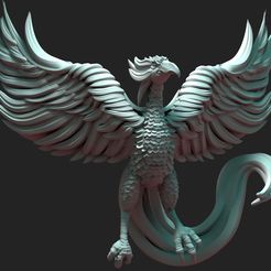 fenix01.jpg STL-Datei Phoenix・Modell für 3D-Drucker zum Herunterladen