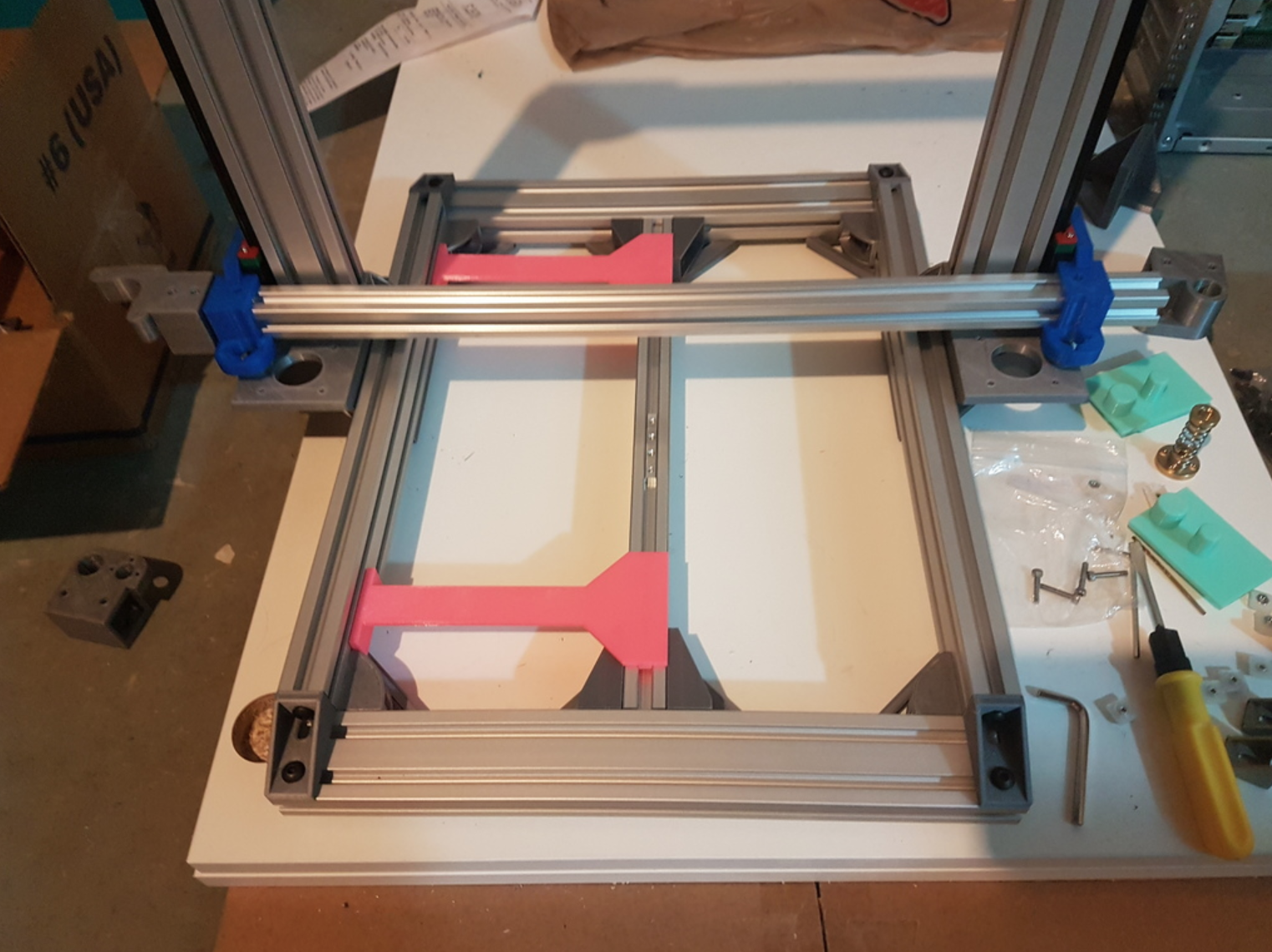 Capture d’écran 2017-10-16 à 14.17.10.png Download free STL file Anet AM8 Y-axis 2020 alignment tool • 3D print template, Mikeyup