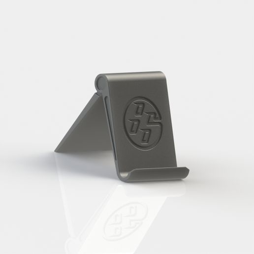 Phone stand with GT86 logo - 3D model önizlemesi