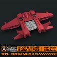 South-Seas-Base-Flyer-2.jpg 3D-Datei Südsee Base Flyer 1/100 1/144・3D-druckbares Modell zum herunterladen, FalloutHobbies