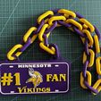 IMG_6477.jpeg CADENA PLACA FAN #1 MINNESOTA VIKINGS NFL