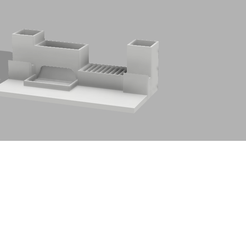 Untitledda.png Fichier STL gratuit Desk Organizer V.1・Plan pour imprimante 3D à télécharger