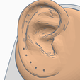 Spectacular-Jarv-2.png STL file soporte earrings / Earring stand・3D printing template to download