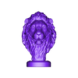 Lion_Head_AM01.obj Lion Head AM01 3D print model