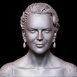 13.jpg Nicole Kidman Bust 3D print model