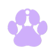 keychain-paw2.stl Porte-clés Paw (Version 2)