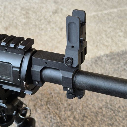 KAC Folding Front Sight Gas Block for SAM-R
