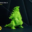 low-poly-pokemon-gen-2-3D-print36.jpg Second Generation Low-poly Pokemon Collection