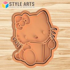 KITTY-LIBRO.png Hello kitty with cookie cutter book