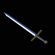 longsword-1-7.png Archivo 3D 3x Longsword nuevo / ligeramente roto / muy roto・Modelo imprimible en 3D para descargar