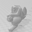 awdawaaa.png Paintable Shelf Sitter Furry Figurine