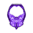 skull_revised_mesh_middle.stl Human skull, anatomically correct and printer friendly **updated with jaw**