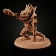 Frogfolk-shaman-(3).jpg Frogfolk: Frog Shaman (Based & Unbased)