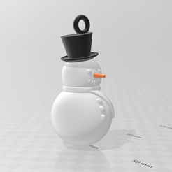 Schneemann_V3_3color.PNG Fichier 3D boule de neige multicolore・Modèle pour imprimante 3D à télécharger