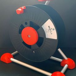Kabelrolle.jpg Бесплатный STL файл ПУСТОЙ РУЛОН НИТИ В КАБЕЛЬНЫЙ РУЛОН・Модель 3D-принтера для скачивания