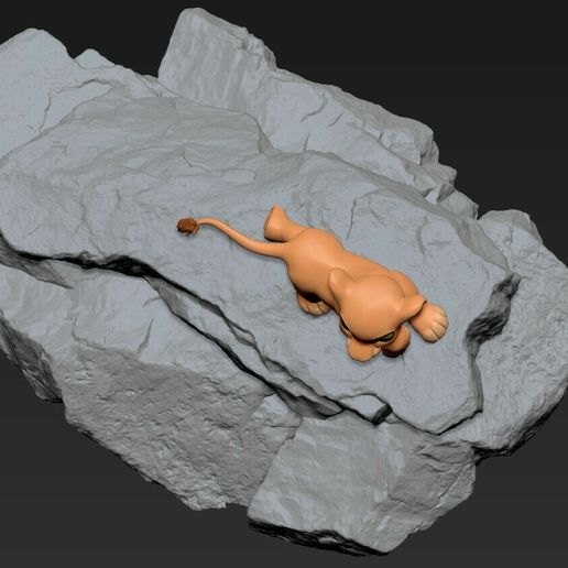 NALA_09.jpg Файл OBJ Nala Lion King・3D-печатный дизайн для загрузки, CGPRINTER