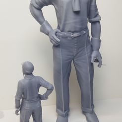 Sir Henry "Tim" Birkin 1/24 scale model