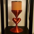 20240105_070800.jpg Flowing Heart Candlestick - Fits Bath And Body Works 3 Wick Candles - PERSONAL LICENSE