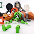 06.-Group-Photo.png Cobotech 3D Print Articulated Robot Skeleton, RoboSkeleton, Articulated Toys, Halloween Decor