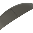 Front-wing-1500.png 1500 Front Wing for Kitesurf or foiling_3D print