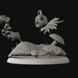 wip9.jpg Hollow Knight Diorama statue 3d print