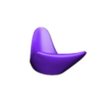 cagePlate_flatTop_small.obj Chastity Plate FlatTop