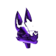 Head.stl Lucario Thicc Muscle Mommy - 4 Furry variation 3D Print Model