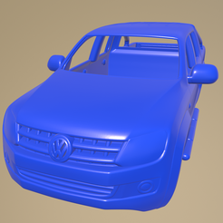 b002.png Fichier STL Volkswagen Amarok CrewCab 2011 CAR BODY IMPRIMABLE・Objet pour imprimante 3D à télécharger