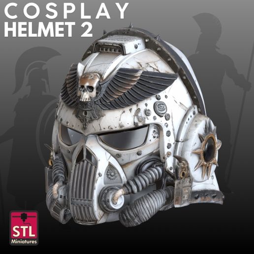 Cosplay Helmets STL – Collectible 3D Models 2