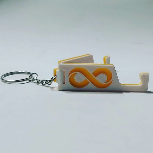 Cell Phone Key Rings STL-Datei Foldable cell phone key ring herunterladen • Design für 3D ...