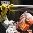 012121-Wicked-Killmonger-squared-09.jpg Killmonger della Marvel: Scultura STL pronta per la stampa