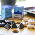 df34fe200cc4abefa349657a0195e4e9_display_large.jpg Free STL file D4 Dice Blank with Rounded corners・3D printable object to download
