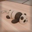 panda2.png ARTICULATED PANDA KEYCHAIN