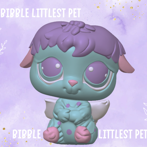🐉 Bibble littlest pet・ STL File for 3D printing・Cults