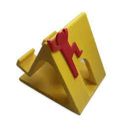 Manneke-pdf.io.png STL-Datei Telefonständer mit Tasche kostenlos・3D-druckbare Vorlage zum herunterladen