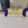 OBJ file Banana glasses (party glasses)・3D print design to download・Cults