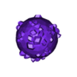 Crystal Egg Top_flat top.stl Baby Crystal Dragon