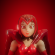 IMG_2300.png Chibi scarlet witch wanda maximoff from super hero squad made in nomad sculpts