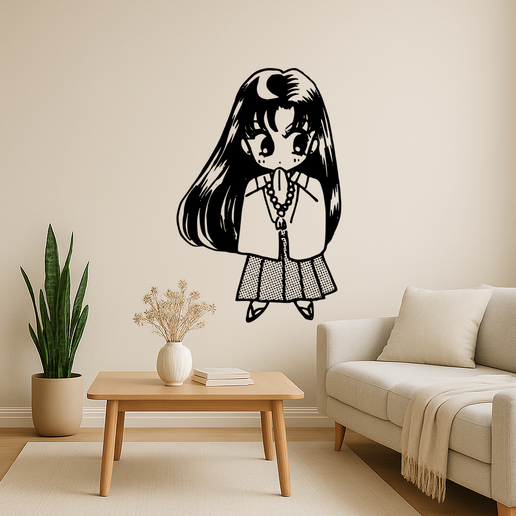 Sailor Moon - Rei Hino In A Kimono