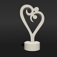 Shapr-Image-2023-03-12-164507.png Man Woman Heart Sculpture, Love Statue, Forever Eternal Love Couple In Love, romantic statuette, eternal dance, bodies in heart shape