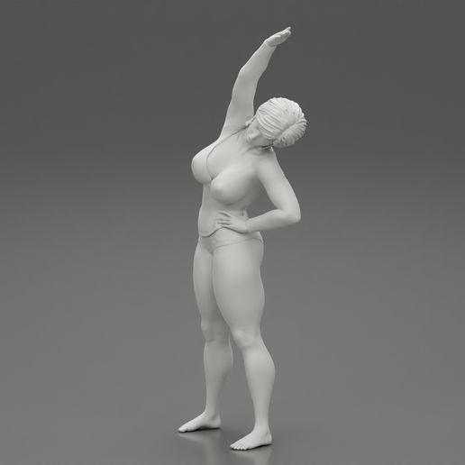 Girl-11.jpg Fichier 3D Fille faisant de la gymnastique le matin Modèle d'impression 3D・Design pour imprimante 3D à télécharger, 3DGeshaft