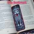 Cults.png Celtic Knot Dog - Hueforge Bookmark