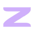 Z.stl COUNTER-STRIKE Letters and Numbers | Logo
