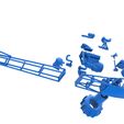 65.jpg Diecast Dragster à moteur avant avec V8 turbo Échelle 1:25